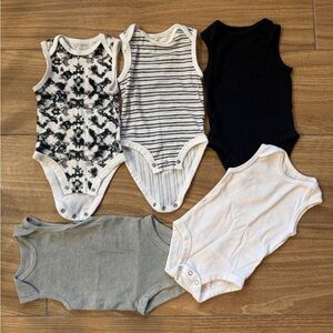 Assorted Color Kids One Pieces tank Set